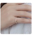 Cute Designed Silver Ring NSR-4124